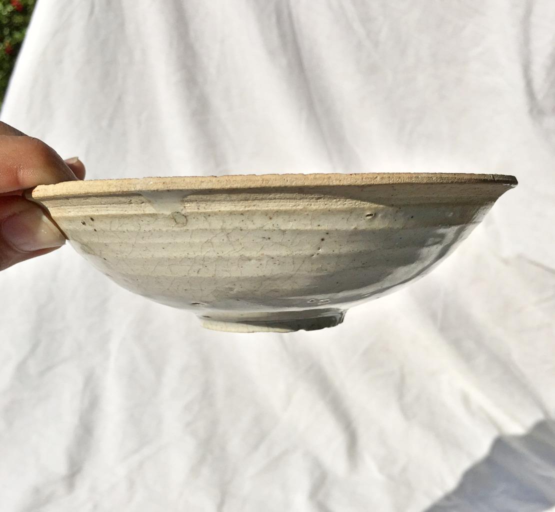 Chinese Song Dynasty White Celadon Bowl