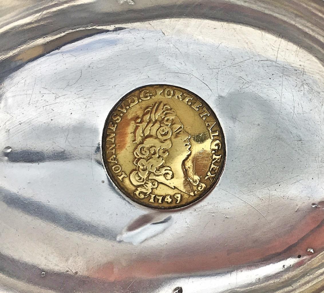 Georgian Gold and Silver Toddy Ladel