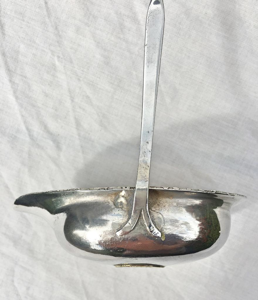 Georgian Gold and Silver Toddy Ladel