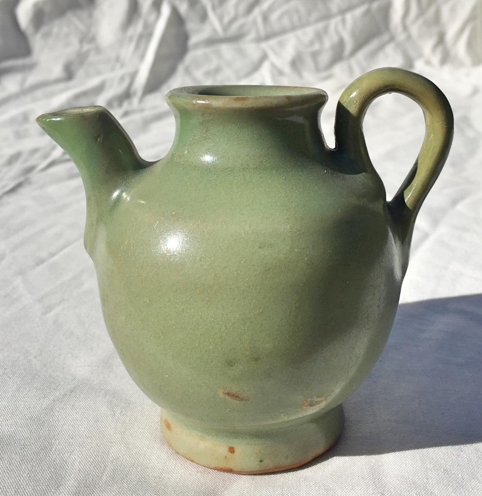 Yuan Dynasty Chinese Longquan Celadon Ewer